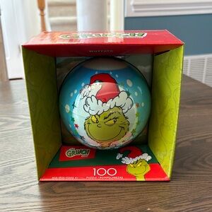 Christmas Puzzle Ball - Blue and Red